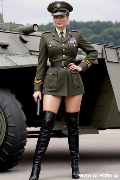 German military uniform sexy - ai-porn.ai - Germany on pornsimulated.com