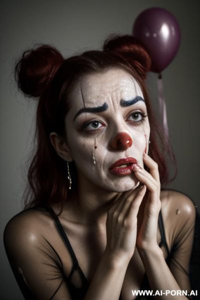Clown woman. - ai-porn.ai on pornsimulated.com