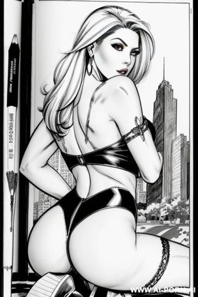 ((((image comic-drawing style)))) ((((from behind)))) down level shot boobs in closedup sky cloudy at sunset at the outdoor motorcycle superbike festivalshows pretty italian woman full lips finger suck - ai-porn.ai - Italy on pornsimulated.com