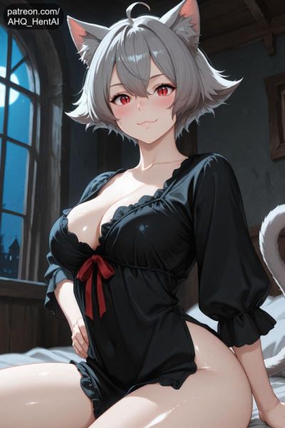 Linia - Nightie - xgroovy.com on pornsimulated.com
