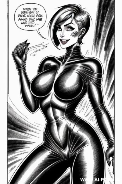 ((((image comic-drawing cartoon style)))) by giger. by giger, atompunk, ((broad chin)), (pretty face),, by giger. in the giger style.((((image comic-drawing cartoon style)))) completely naked - ai-porn.ai on pornsimulated.com