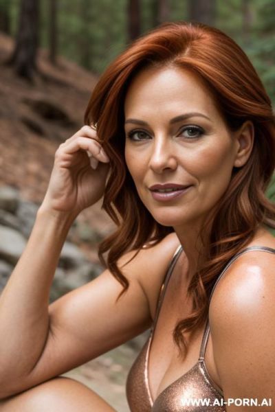 Suburban mom, hiking - ai-porn.ai on pornsimulated.com