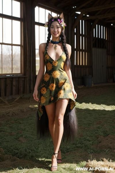 Perfect image, naturally, realistic, burmese, straight wavy, pantyless, best tighs, realistic hip size, smle, vagina, beefy, stout body, correct posture. - ai-porn.ai - Burma on pornsimulated.com